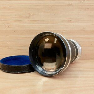 Voigtlander Super-Dynarex 200mm f/4 Lens / Bessamatic DKL Mount / W. Germany